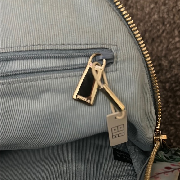 Furla Fiordaliso And Ranuncolo Giudecca Flamingo Neon Small Backpack In Blue - Picture 9 of 15